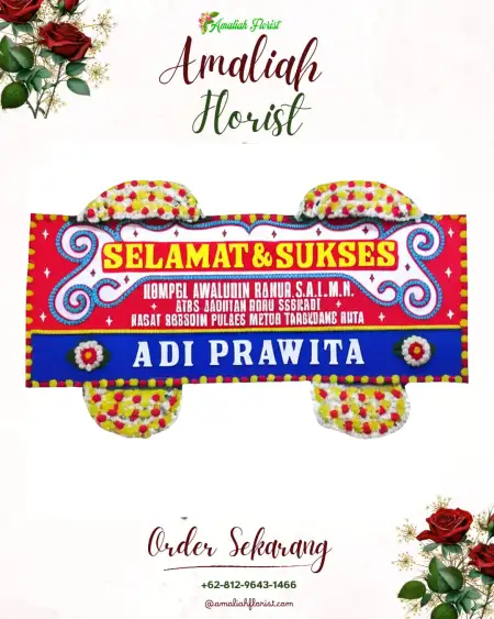 Papan Bunga Ucapan Selamat Leuwigede